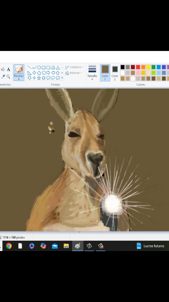 team canguro #art #microsoftpaint #teamcanguro #canguro #kangaroo 