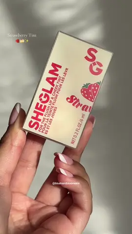 🍓 Say hello to the sweetest flush! 🍓 Unboxing the new @SHEGLAM Strawberry Lip & Cheek Tint, and I’m already in love with this chilly shade . Perfect for a natural flush of colour ❤️ Who else is obsessed with this Tint? Let me know in the comments below 💕 . . . . . . . #sheglam #sheglamhaul #sheglamlipandcheektint #liptint #strawberry #blush #lipcombo #beauty #makeup #beautyessentials #pinkessentials #viralbeautyproducts #beautymusthaves #makeuptutorial #makeuphack #longlastingmakeup #naturalblush #beautyhacks #viral_video #musthave #fyp #foryoupage❤️❤️ #ugc #ugccreator #ukblogger #beautyblogger 