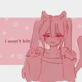 won’t bite >< REPOST #fyp #foryou #art #digitalart #animation #animationmeme #procreate  #alightmotion #drawing #artist #wontbite #tsuk1rinaa