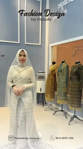 New kebaya putih🤍🕊️ #lewatberanda #fyp #bajunikah #bandaaceh #bajunikahputih #kebayaputih #fashiondesignbymaudy 