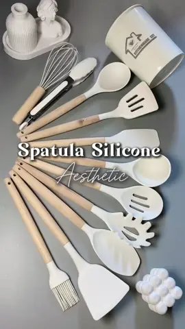 Pecinta barang2 aesthetic sini kumpul 🤩 co dikeranjang kuning bestie #spatulasilicon #spatulamurah #spatulaset #spatula #peralatanrumahtangga #peralatandapur #fypage #foryoupage #fyp #affiliatepemula #affiliatetiktok #affiliate 