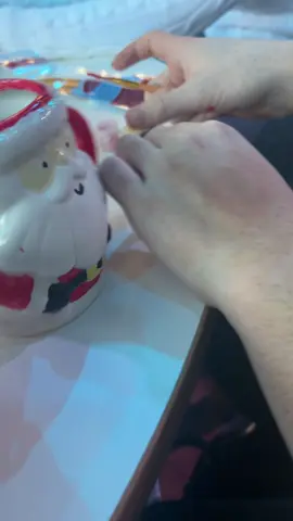 painting santa on todays free