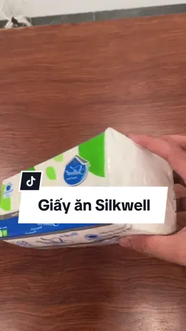 Giấy ăn Silkwell #xuhuong #muataitiktokshop #silkwell #giayan 