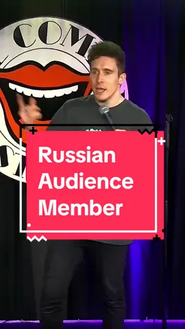 Im now part of Trumps Negotiation team #standupcomedy #comedian #heckler 
