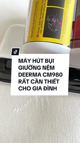 Bảo vệ sức khoẻ gia đình với máy máy hút bụi giường nệm diệt khuẩn Deerma CM980, hút bụi mịn tốt, thiết kế nhỏ gọn, diệt bọ ve. Bảo hành đến 12 tháng cho các bạn nha #trieumandat #deerma #mayhutbuigiuongnem #deermacm980 #tuhaohangviet #tiktokmademebuyit