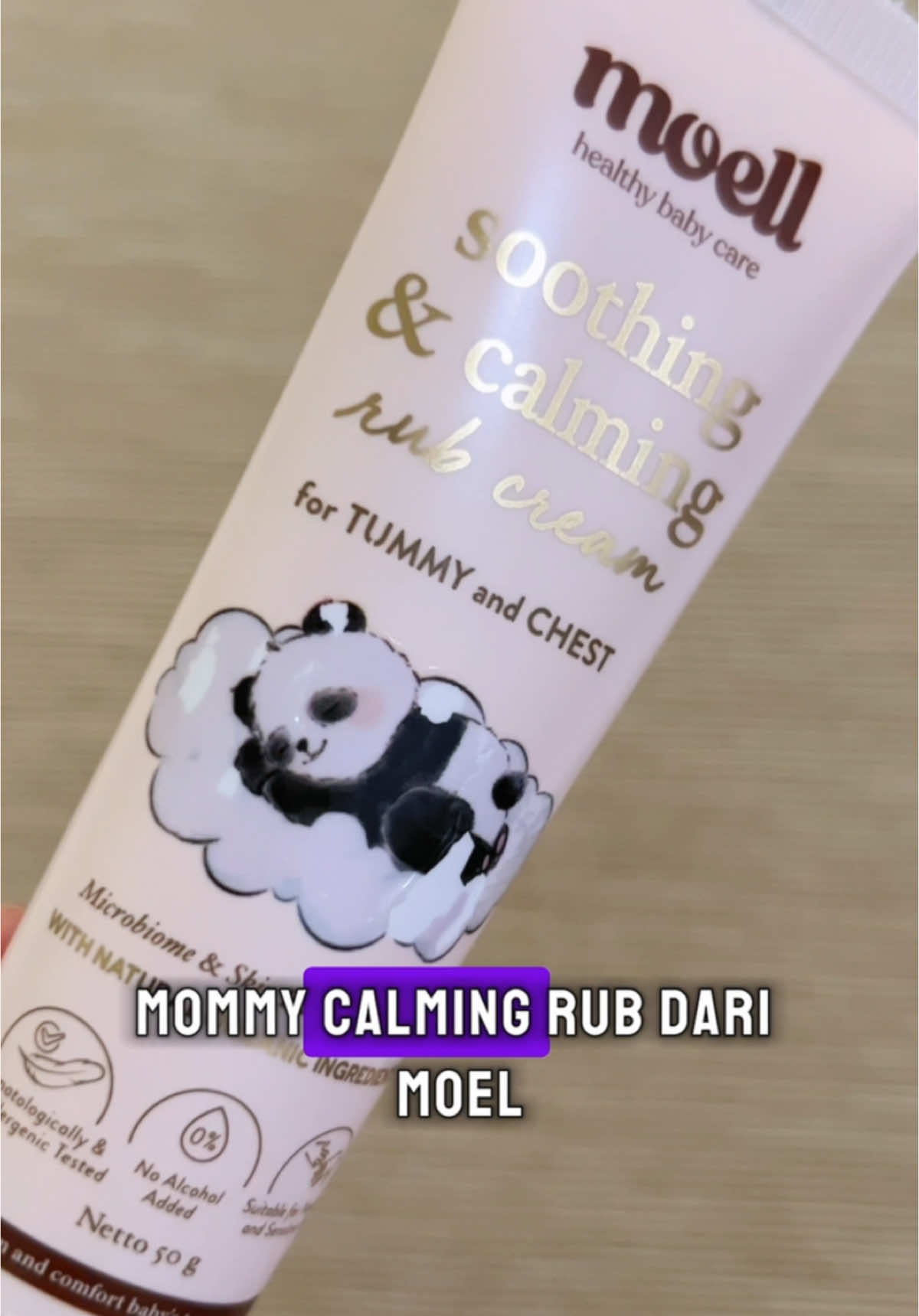 Ganti minyak telon anak kamu pake ini.. #moell #moellcalmingrub #moellcalmingcream