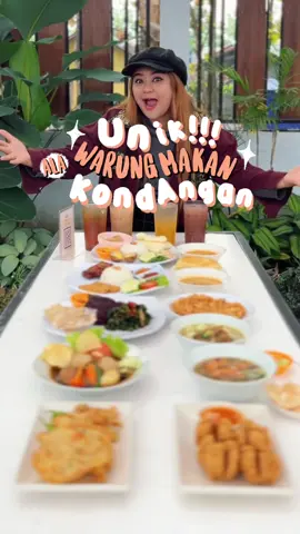Unik! Warung makan ala kondangan di Jogja 😍 📍 Warung Kayu Manis, Jl Raya Solo-Yogyakarta, Bogem, Tamanmartani, Kalasan ⏰ 07.00 - 13.00 💸 Start 5K #warungkayumanis #kayumanisjogja #restoalakondangan #fyp 