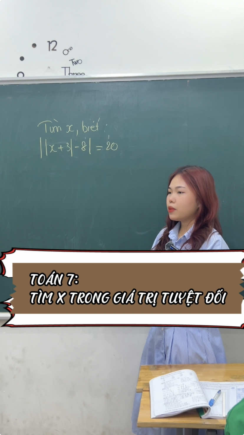 Tìm x trong giá trị tuyệt đối - Toán 7 #xuhuong #heliuseducation #math 