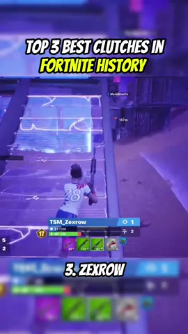 Top 3 Best Clutches ever 🏆 #fortnite #fortniteclips #clutch #fortniteviral #fortnitecompetitive #fyp 