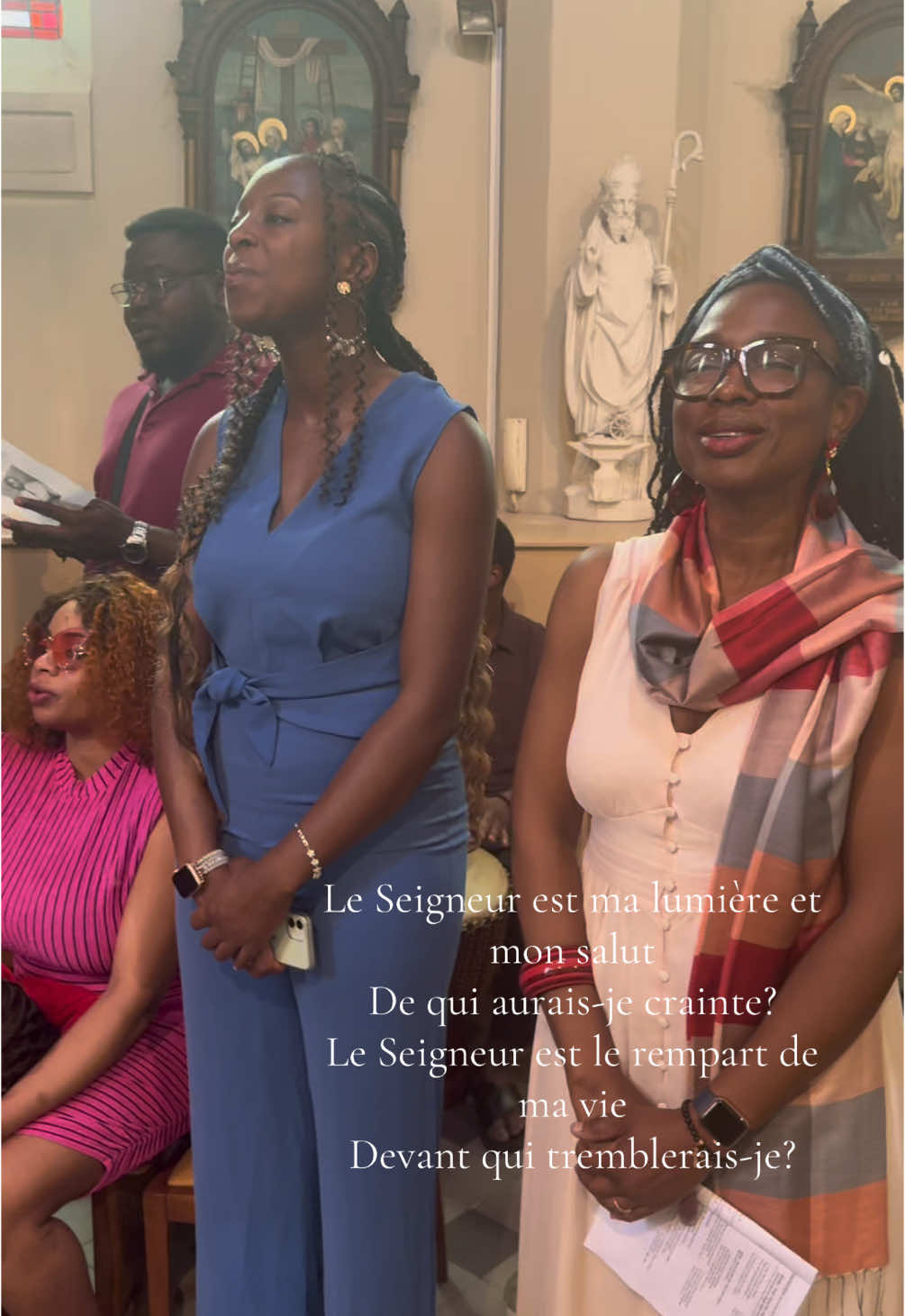 🎶: Le Seigneur est ma lumière et mon salut _ chant de célébration ✨ #pourtoi #solo #soprano #celebration #catholic #chorale #CapCut 