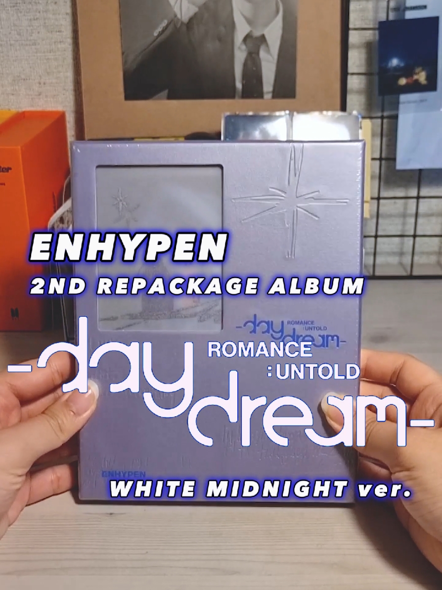 Let's unbox Enhypen Romance: Untold DAYDREAM (White Midnight Ver.) 😍🔥🔥  Loooooving the concept!!!  Find Enhypen albums on DKshop! Worldwide Shipping!  ✨️☺️  #koreanproxy  #enhypen  #nodoubt  #unboxing #albumunboxing #kpop #fyp #deliveredkorea #engene 