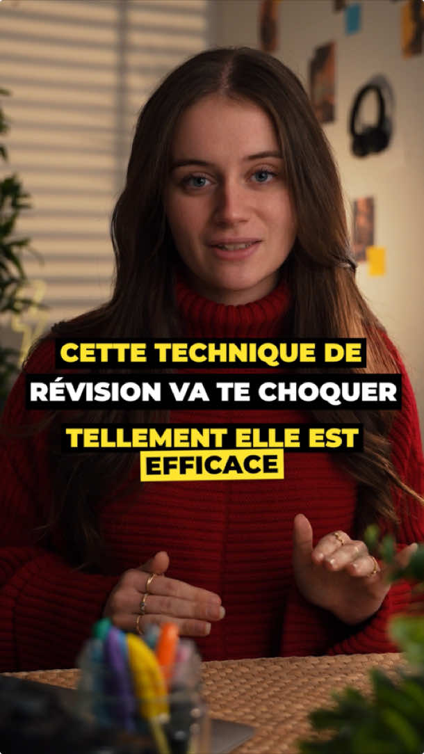 Cette technique de révision va te choquer tellement elle est efficace 📚🎧 #etudiant #etudes #cours #revision #methode #technique #apprendresurtiktok 