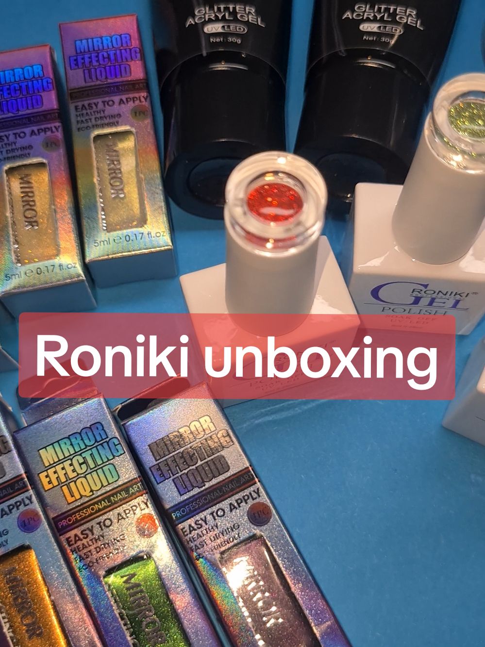 Reklám| Roniki unboxing 🤩 #roniki #körmösmárka #mukorom #korom #balazsiszilvia #kormosalapanyag @roniki_magyarorszag 