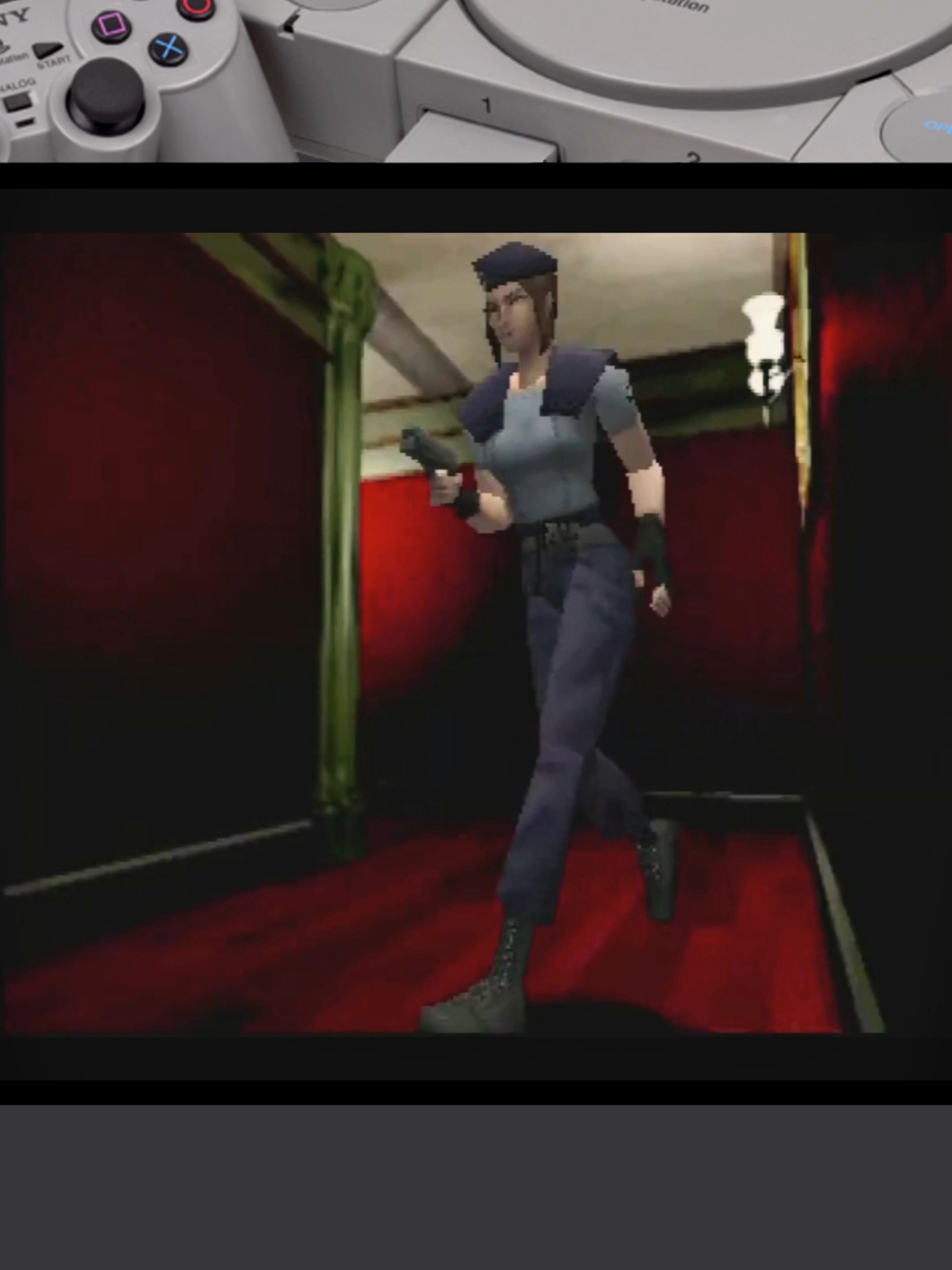 Um minuto de Resident Evil 1 #ps1 #residentevil1 #retrogames #gameplay #playstation #raiz