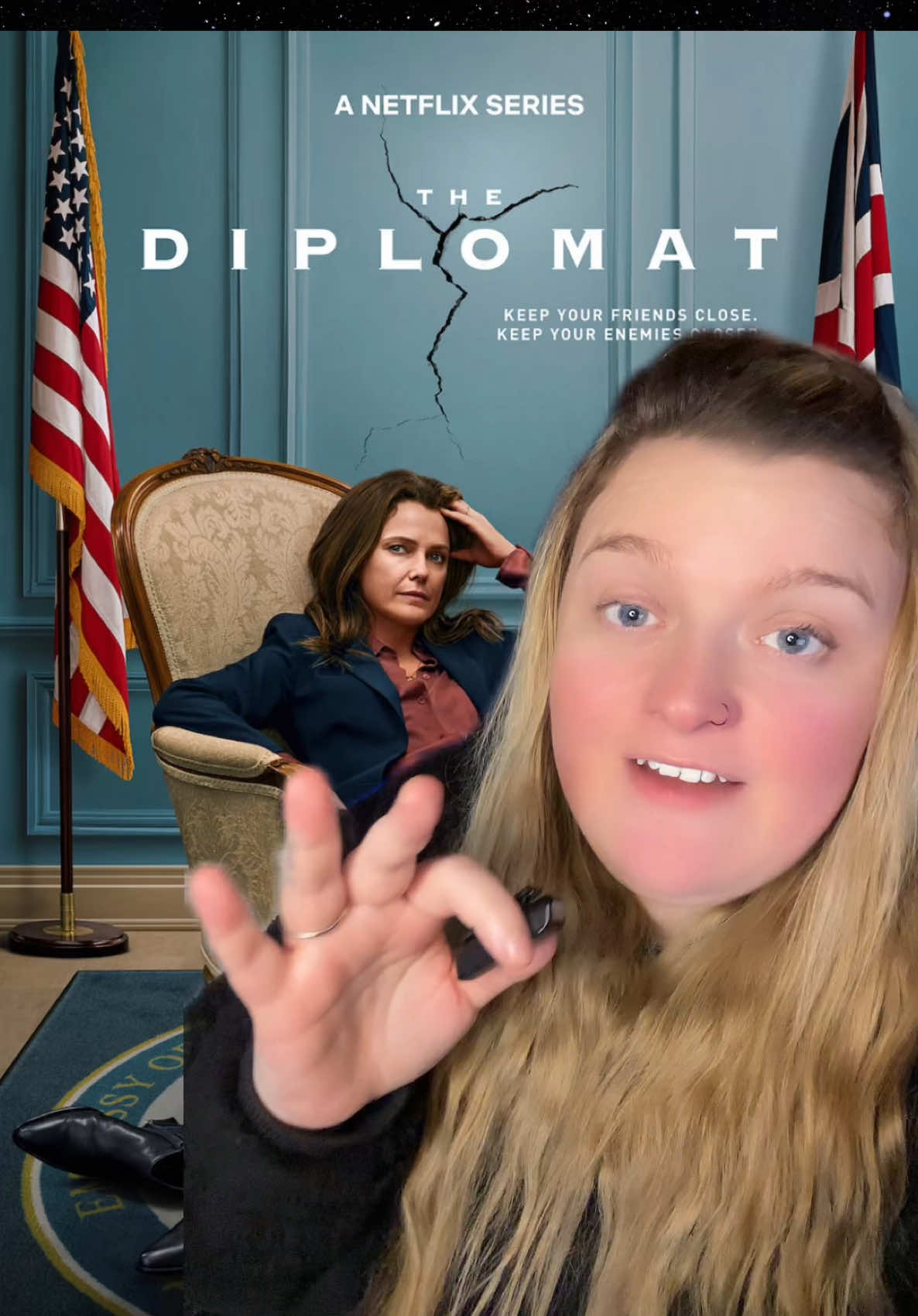 The Diplomat Season 3 👏 #thediplomat #thediplomatnetflix #netflix #politicaldrama #netflixrecommendation #netflixshows #whattowatchonnetflix 