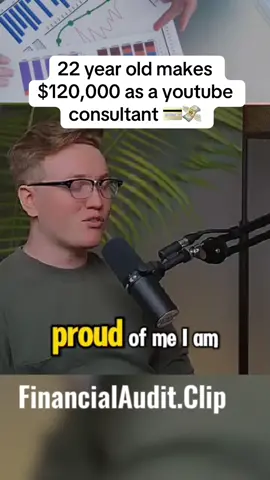 He makes good money for his age 🤯#calebhammer #financialliteracy #financetok #consultation #youtube 
