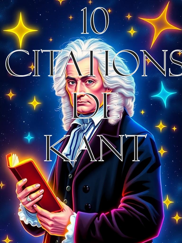 10 CITATIONS DE KANT #fyp #pourtoi #philosophie