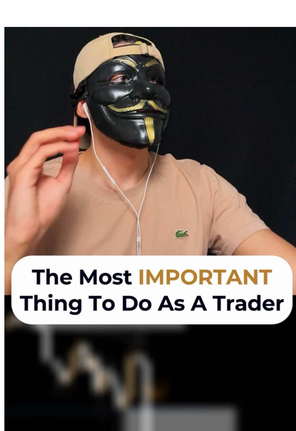 The most IMPORTANT thing to do as a trader ✅ #trading #forex #fyp 