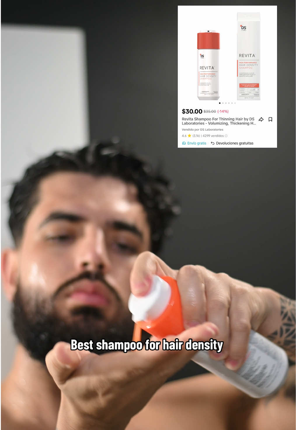 Best shampoo for hair density  • shampoo for hair density for men and women available in my Tiktok shop or link in my bio  #haircare #haircareroutine #HairCareTips #menshair #hairroutine #shampoo #shampooandconditioner #hair #creatorsearchinsights 