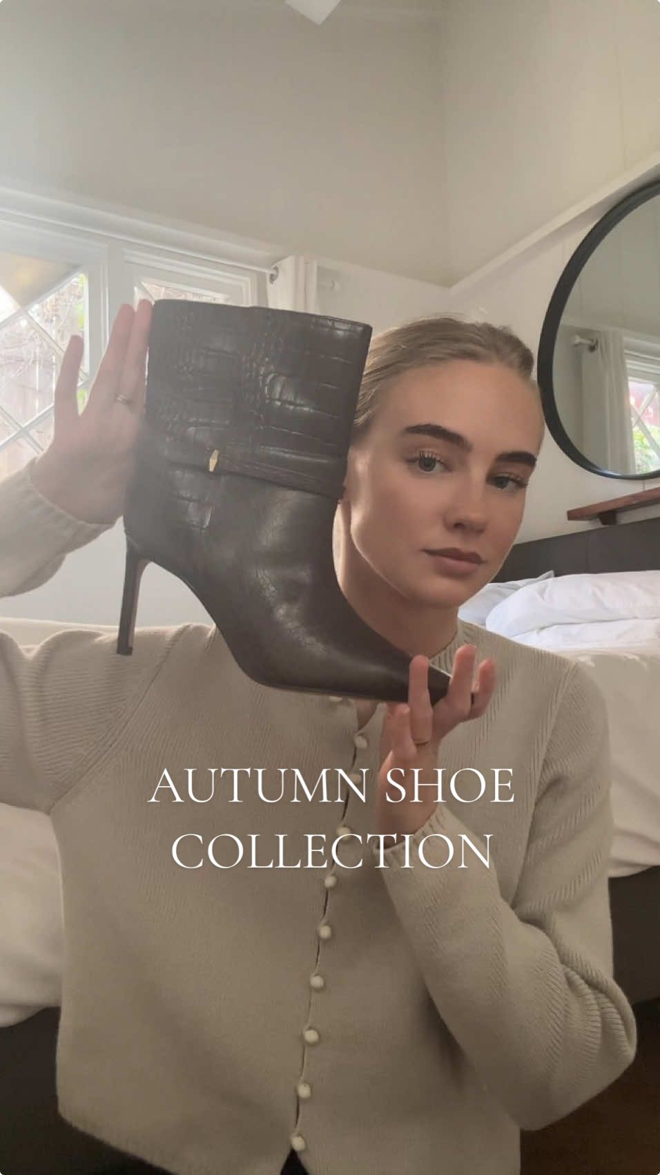 autumn shoe collection with a slightly rogue one at the end that i will soon be replacing for a leather version :)))