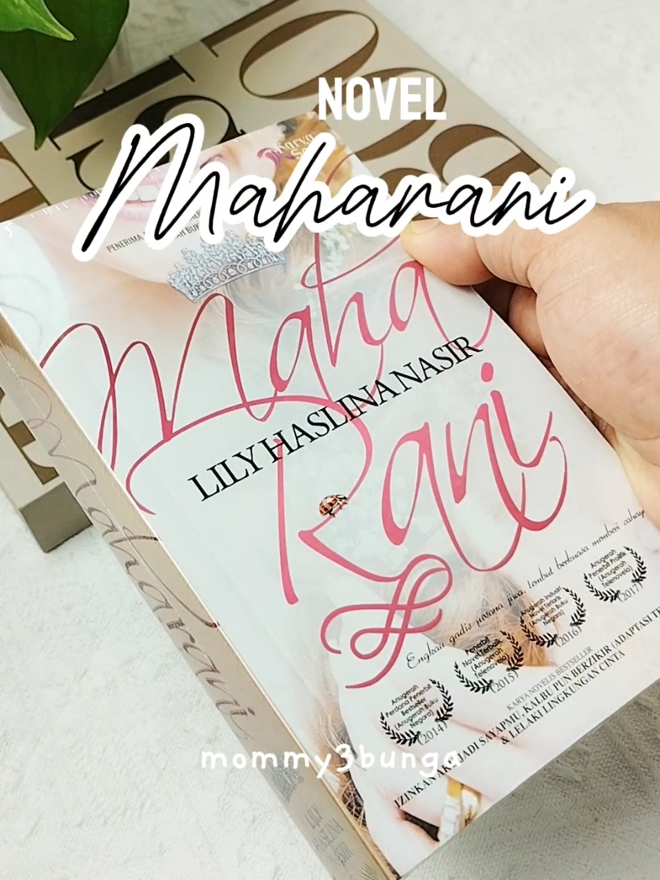 tejebak lagi..novel untuk me time mommy😌#karyaseni #novelmaharani 