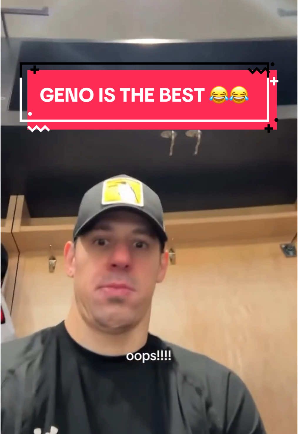 Geno IS the best. 😂😂 (🎥: @Pittsburgh Penguins) 