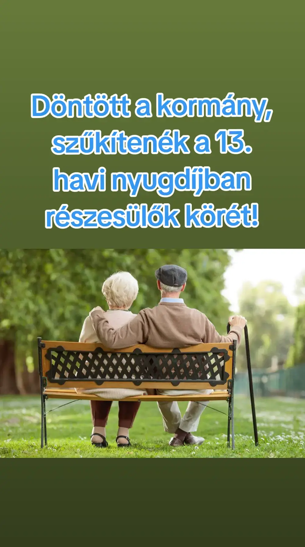 Részletek a kommentek között lévő linken! #fidesz #jobboldal #kormány #magyarország #nyugdíjasok #idősek #13havinyugdíj #megszorítás #korlátozás #szűkítés #megoldás #demokratikuskoalíció🇭🇺🇪🇺 #baloldal #szociáldemokrácia 