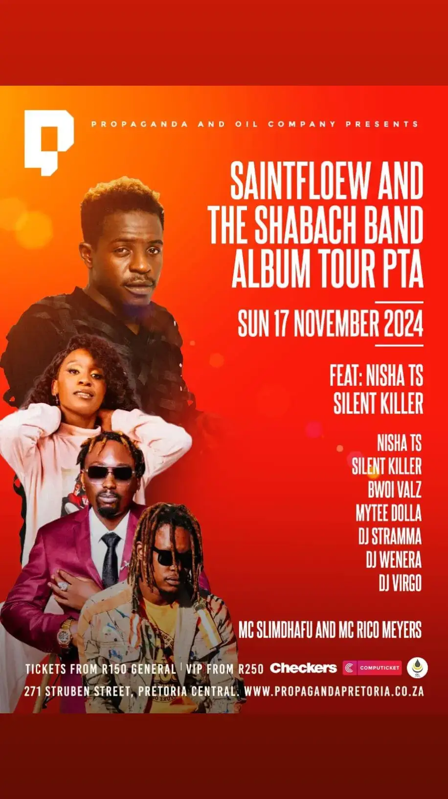 It's going down this weekend! 17 November Propaganda Pretoria ...U JUST DONT WANNA MISS THIS GUYS DM FOR MORE INFO 🥰🥰😍😍😍😍😍😍😍😍😍@Zim music liveshows updates SA 