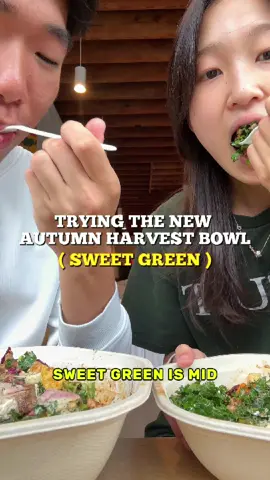 @sweetgreen has a NEW fall special! They're autumn harvest bowl.  #sweetgreen #autumnharvestbowl #sweetgreenreview #harvestbowl #salad #austin #austinfood #austinfoodie