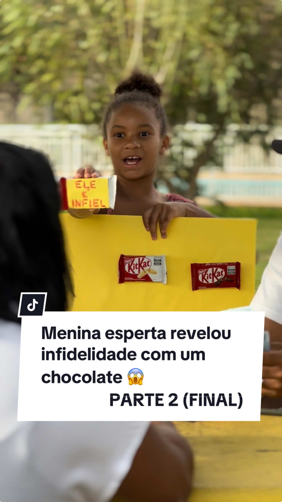 Menina esperta revelou infidelidade com um chocolate 😱 PARTE 2 (FINAL) #fyp #creatorsearchinsights 