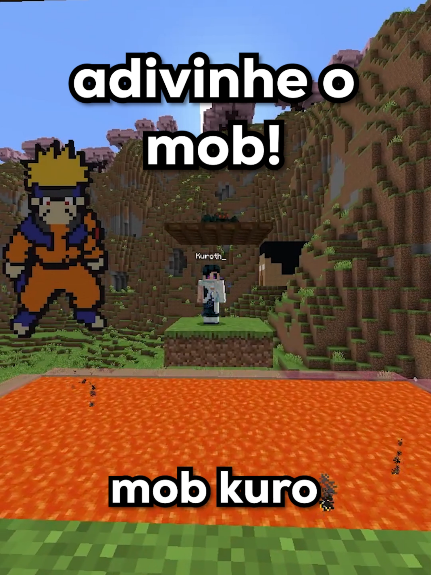 QUEM SOU EU no MINECRAFT! parte 1 @kuroth_ #Minecraft #fyp