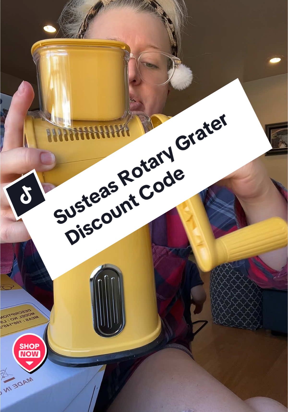 ✨Meet the Susteas Rotary Grater—a total game-changer for food prep! ✨With five different attachments, you can slice, julienne, and grate to your heart’s content. So versatile, so safe, and perfect for making meal prep easier than ever. 👩‍🍳 Plus, there’s a special discount code mentioned in the video—use it at checkout for extra savings! #Susteas #SusteasRotaryGrater #FoodPrepEssentials #KitchenGadgets #MealPrepMadeEasy #CookingHacks #KitchenMustHaves #TikTokMadeMeBuyIt #TikTokShopFinds #TikTokShopHaul #HolidayKitchen #EarlyBlackFridayDeals #BlackFriday2024 #CyberMonday2024 #TikTokShopBlackFriday #TikTokShopCyberMonday #TikTokShopHolidayHaul #GiftGuide2024 #KitchenTools #BudgetFriendlyFinds #EasyCooking #giftideas 