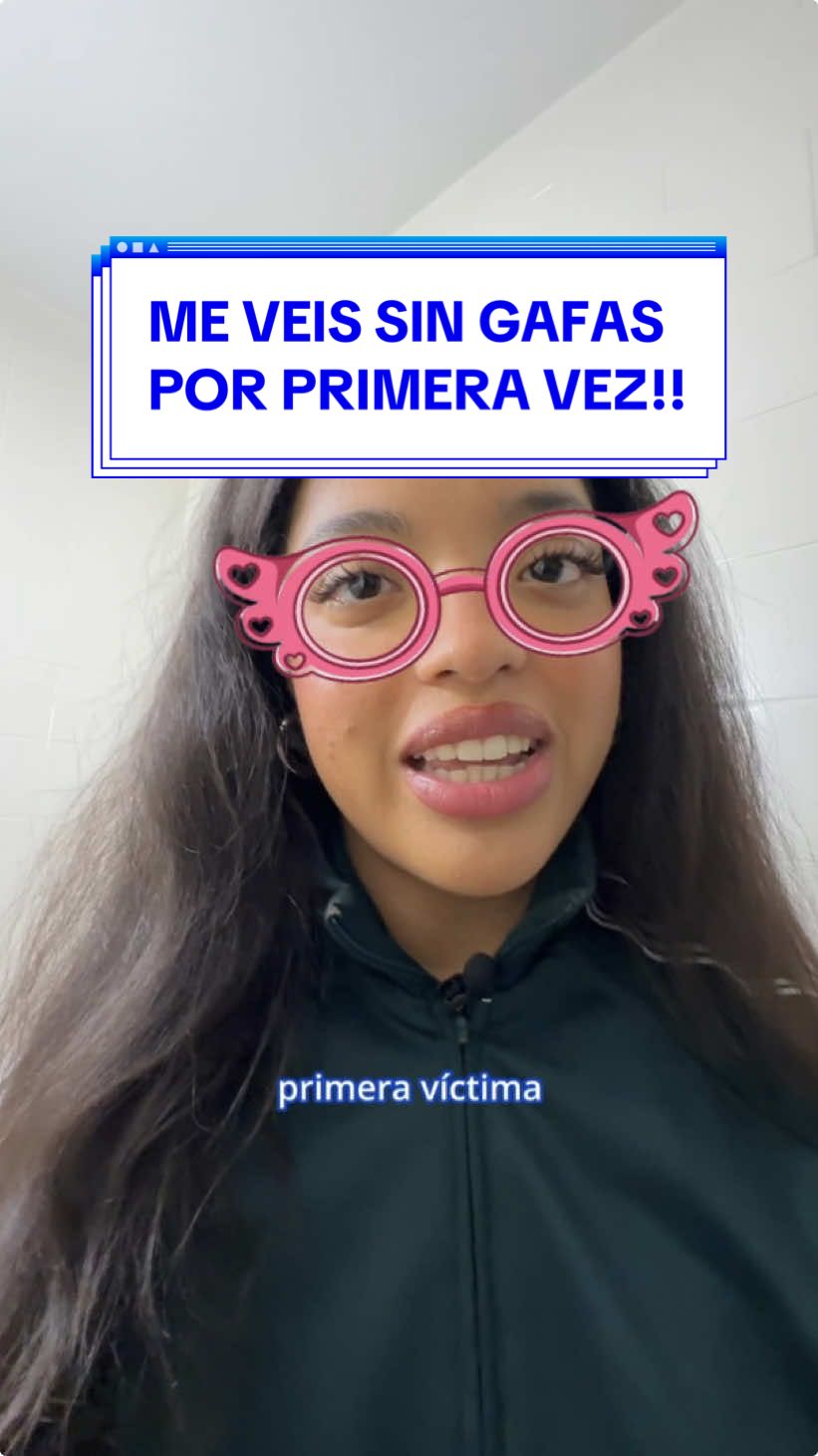 semana 1 cumpliendo propósitos hasta que acabe el año!!💗 hoy me veis por primera vez sin gafas!!! una de mis mayores inseguridades desde que soy pequeña y parece que he triunfado💋 a veces tus inseguridades solo las ves tú amor, asi que sé amable contigo misma #autoestima #propositos #2025 #gafas 