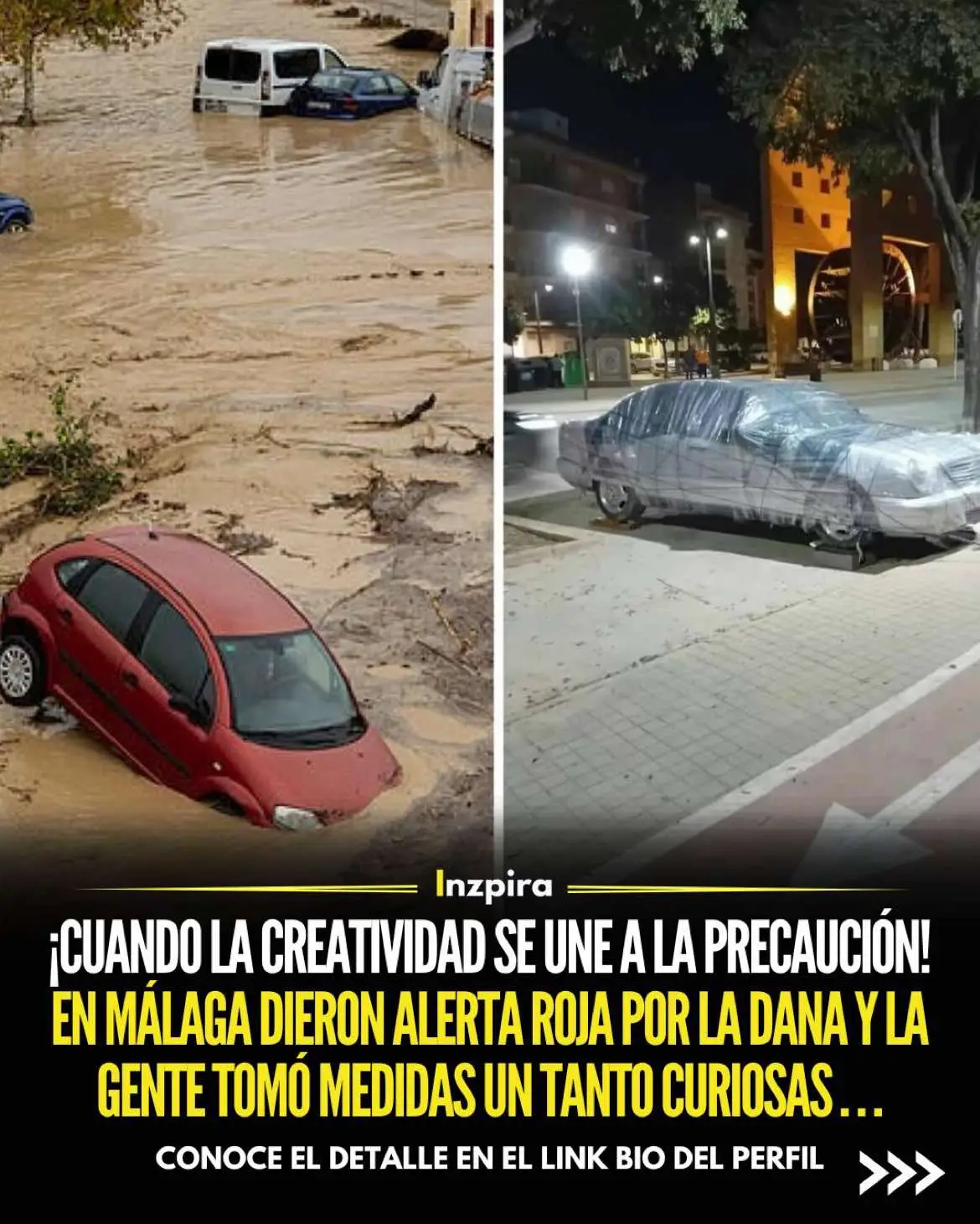 Málaga está en alerta roja por fuertes lluvias debido a la llegada de una DANA. Unas 3.000 personas fueron desalojadas de la ribera del Guadalhorce y se suspendieron las clases en todos los niveles. La Aemet advierte de posibles acumulaciones de 120 litros de agua en 12 horas en áreas de riesgo. ✅ Conoce el detalle en el link bio del perfil. • • • #DANA #Malaga #Lluvias #Ambiente #Aemet 