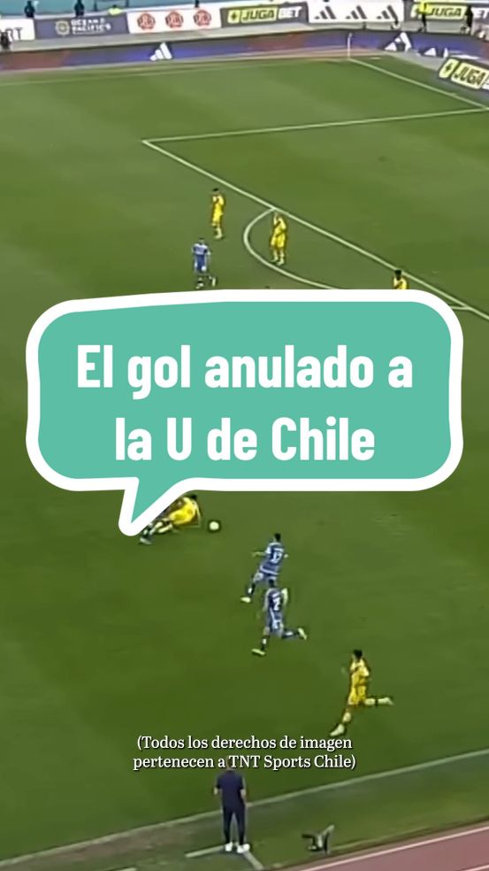 ¿Por qué se anuló el gol de Club Universidad de Chile ante Everton de Viña del Mar? Esto es lo que #ellibritomarca  #futbol #fut #futbolchileno #udechile #evertondeviñadelmar #futboleros 