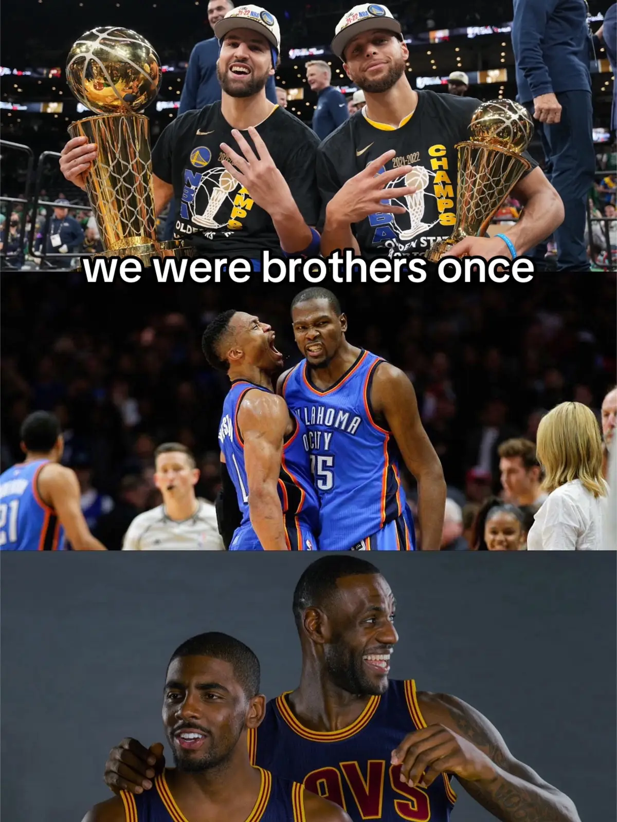 #fyp #NBA #duo #trend #relatable #basketball #curry #klay #westbrook #kd #lebron #kyrie 