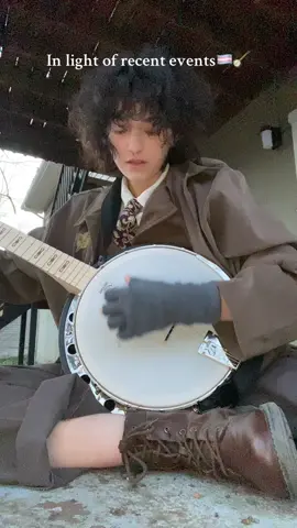 For the southern and appalachian LGBTQ+ folk like me who love their home even when doesn’t always love them back #banjo#bluegrass#lgbtq#deconstructingfaith#transrights 