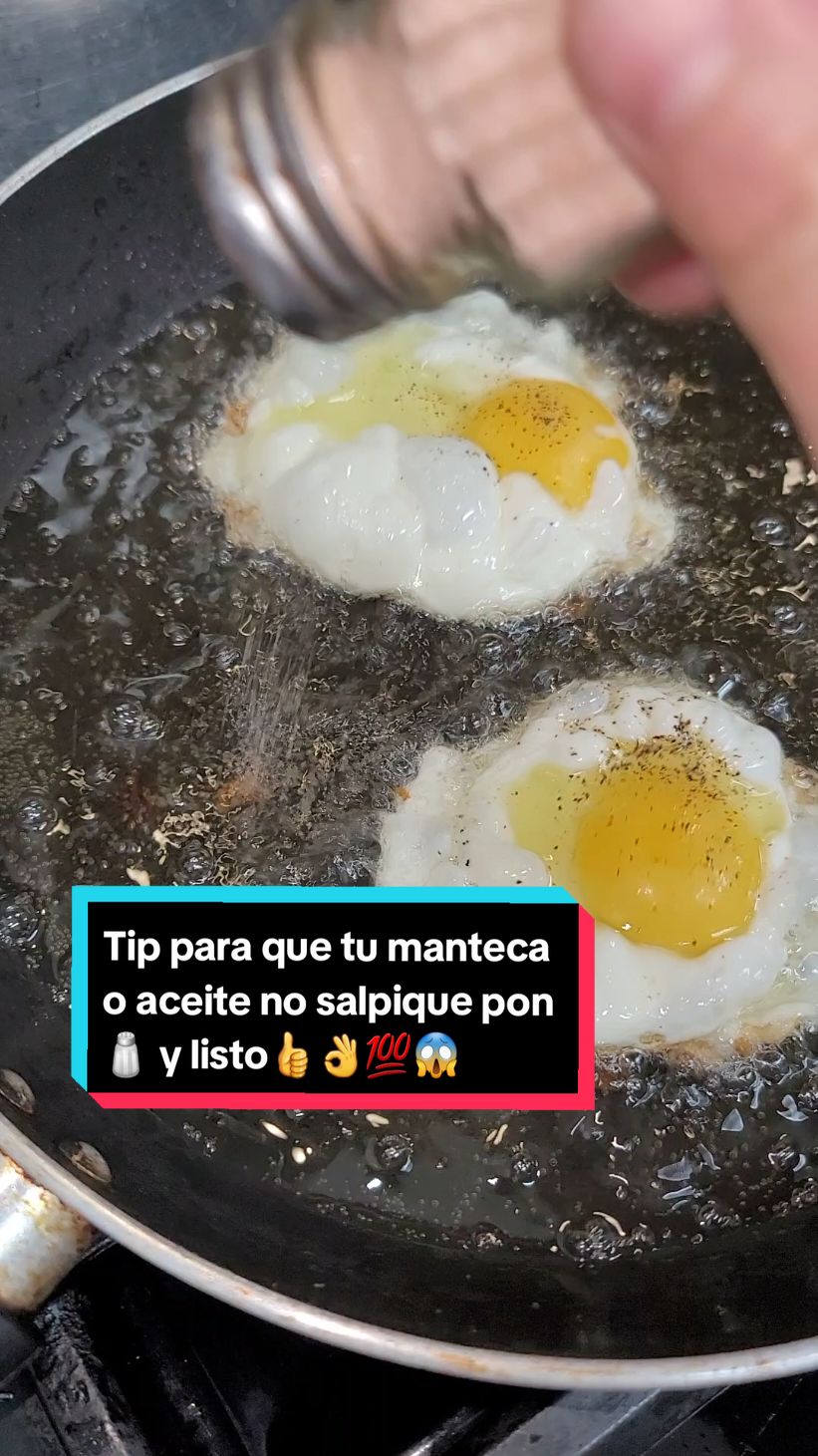 Replying to @dana.rige28 Gracias, Aqui dejo un tip para que la manteca no salpique 🧂👍👌💯 !! igual para el aceite funciona si le pones un poco de sal y listo.  intentalo y me avisan que tal les funciona😉🙏🏻bendiciones! #maribeltipsyrecetas #maribelramirez956 #KitchenHacks #foodhacks #foodhack #trucosdecocina #truco #hack #tip #idea #foodideas #food #comida #cocina #fypシ #foryoupage #paratii #fyp #lifehacks #creatorsearchinsights #gracias 