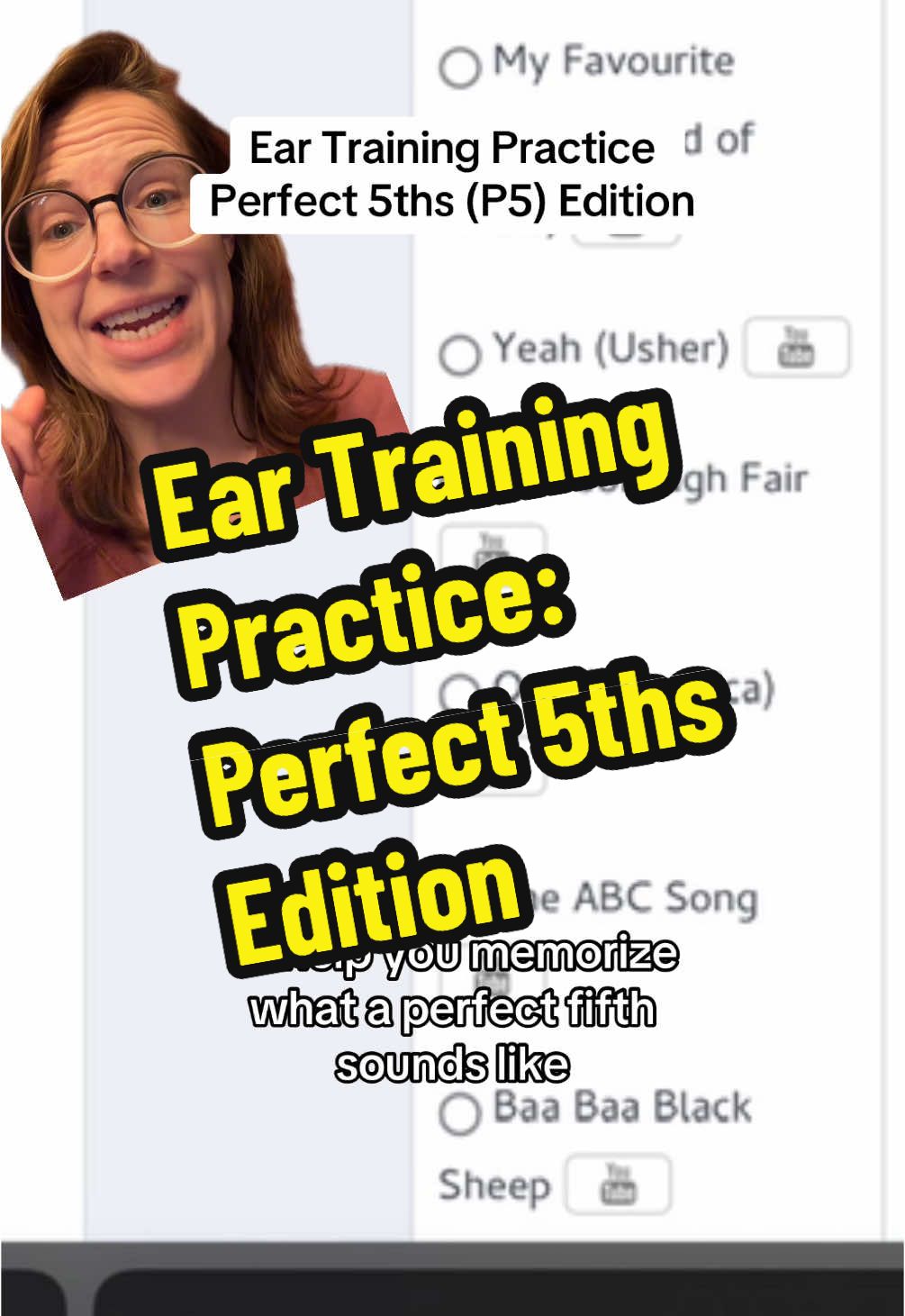 You asked for it on #tiktoklive #freevoicelessons and #hereitis !!! Learn how to hear & sing a #perfectfifth  Enjoy this #musictheory and #eartraining #practice video and lmk which #musical #interval you wanna work on next!  #harmonynerd🤓 #practicemakesprogress #letsgo #tutorial #learn #skills #learntosing #harmony #vocals #singing #sing #hear 