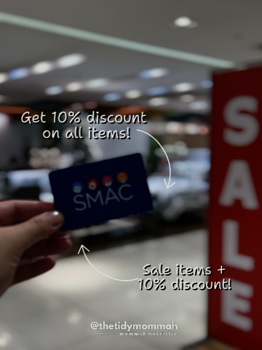 Repost from @thetidymommah Christmas shopping started! Don’t miss @SM Home 1-day sale on Nov 15: 10% off for SMAC and SMAC Prestige members + more deals! Time to grab those gifts! 🎁 #SMHome #giftideas #christmasgifts
