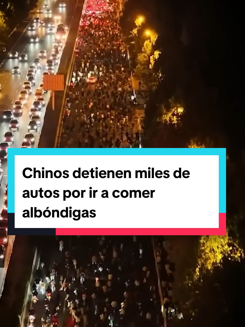 Chinos detienen miles de autos por ir a comer albóndigas 🍝🤔 #historiasincreibles #comida #amistad #energiapersonal #SabiasQue #datoscuriosos #curiosidades #noticiastiktok 