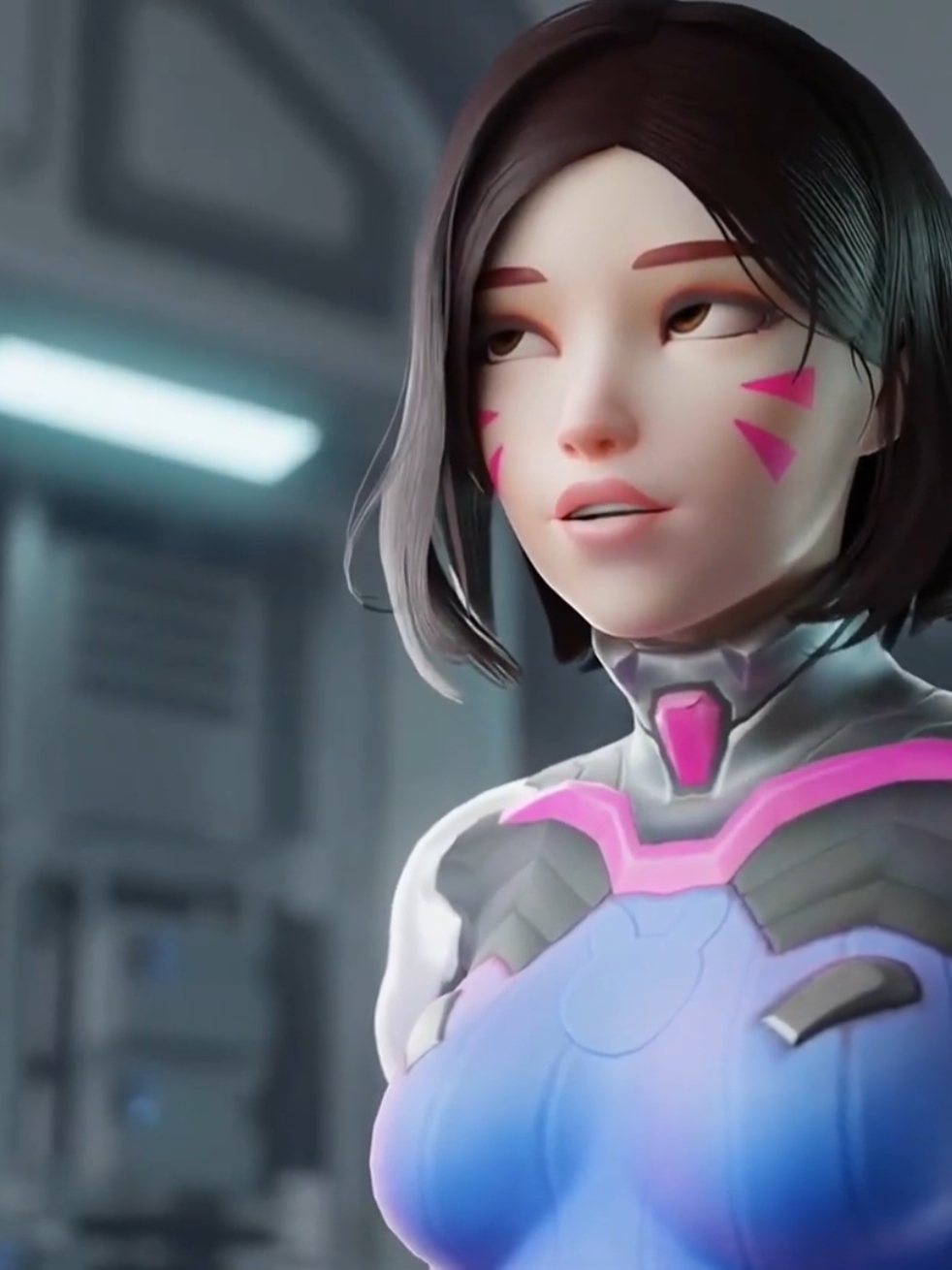 Dva Makes A Mistake 😭 / Animated By aphy3d #fanservice #animetiktok #animefyp #animes #foryou #animation #fyp #dva #overwatch 