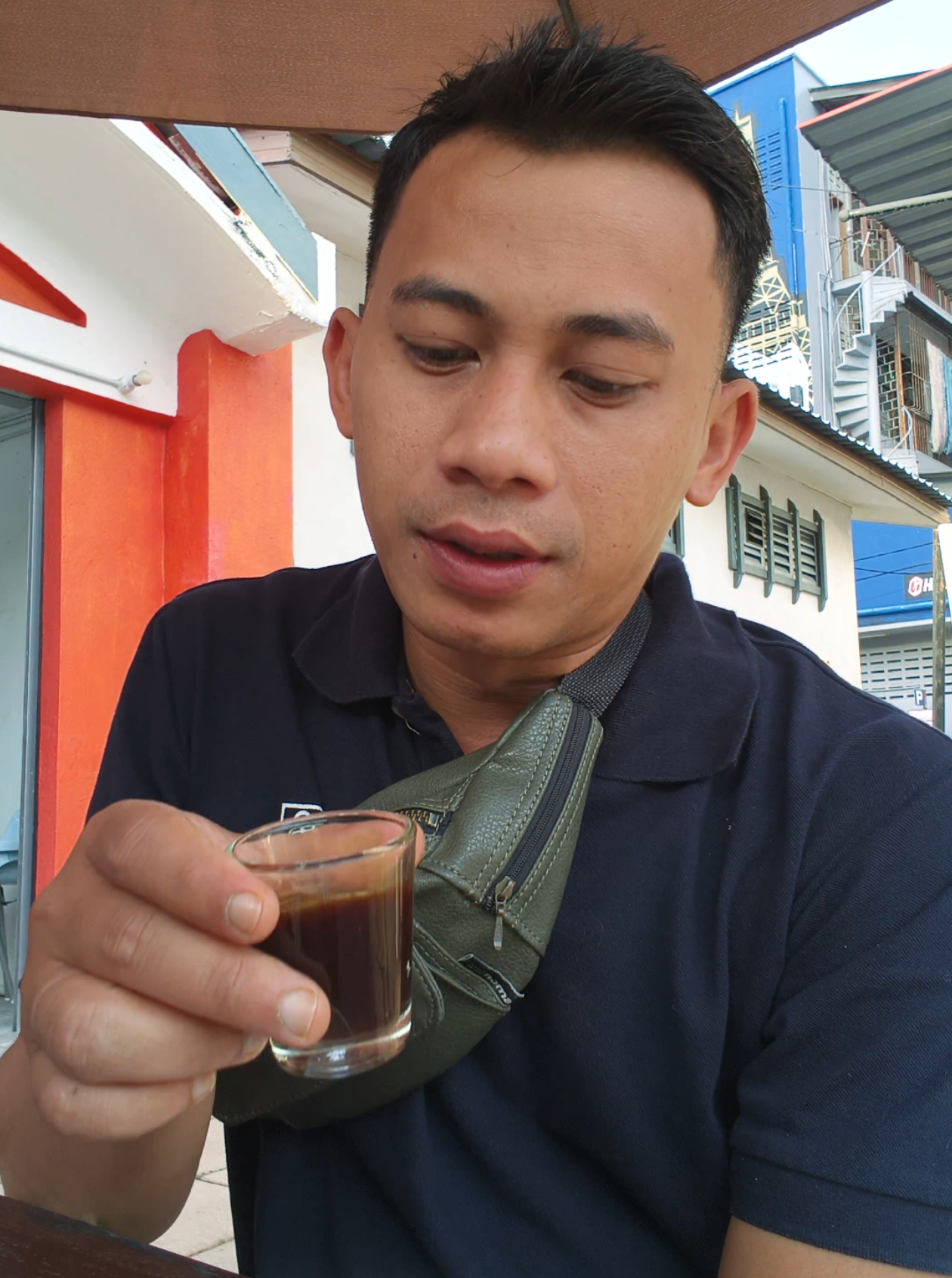 lontong sodap..kopi one shot..ngam 😋#fyp #lontong #kopi 