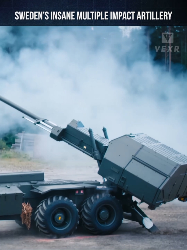 Sweden's Insane Multiple Impact Artillery | #military #army #navy #marines #specialforces