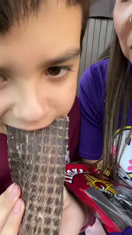@El Ranchito Jerky Teriyaki flavor is his FAVE and he wanted to make a video like mama! His little crunchies are the best!!!! #elranchito #carneseca #beefjerky #crunchyjerky #crunchy #teriyaki 