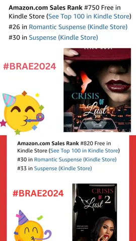 #BRAE is coming thru!!! I appreciate y'all!  Head over to www.brae.website to grab #free books!!!  My books are on Amazon and the website!  #authorelizarose #freebooks #indieauthors  #authorssupportingotherauthors  #romancebookstagram  #BookTok  #bookstagram #BlackTikTok  #blackreaders #kindle #romancebooks  #romance #friendswithbenefits #erotica #crimefiction  #writersoftiktok  #authortok 