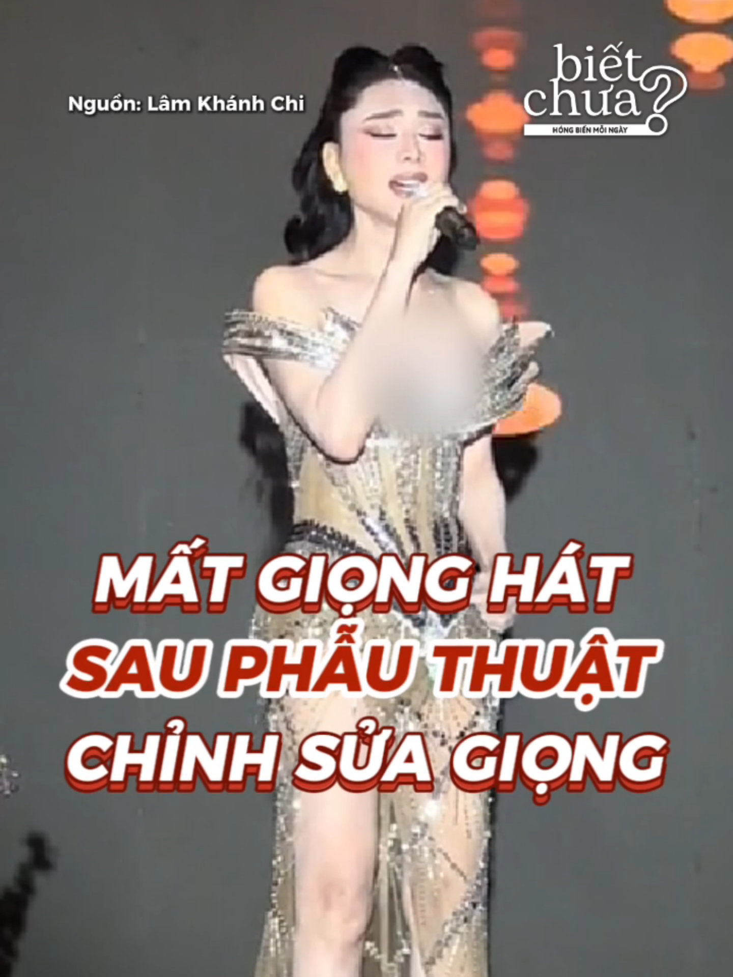 Lâm Khánh Chi khiến khán giả tiếc nuối vì mất giọng hát sau phẫu thuật chỉnh sửa giọng  Song ca với Quốc Trường nhưng chẳng nghe được chữ nào #yan #yanbietchua #bietchua #tiktokxuhuong #tiktok #xuhuongtiktok #tiktokgiaitri #lamkhanhchi #quoctruong