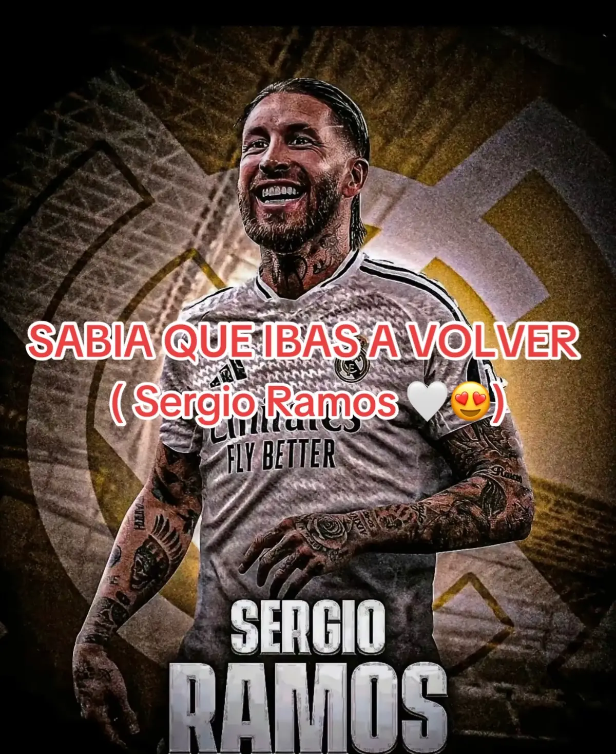 # Sergio ramos vuelve al real madrid 🤍😍 @ parati fyp @real real madrid fans #futbol 