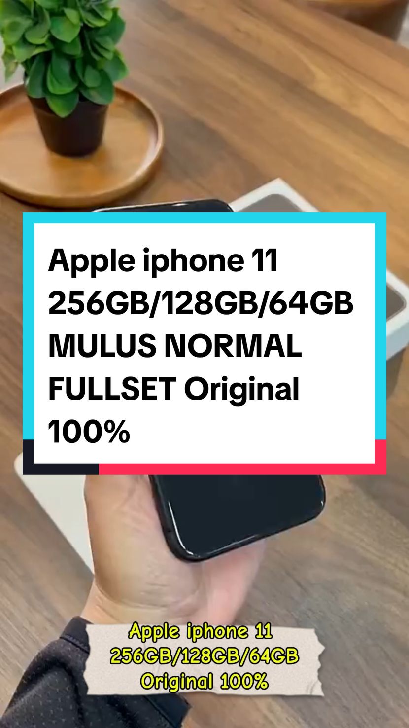 Apple iphone 11 256GB/128GB/64GB MULUS NORMAL FULLSET Kondisi Perfect Original 100% No Recond  (link pembelian ada di bio yah😇) #fyp #promo #iphone11 #murah 