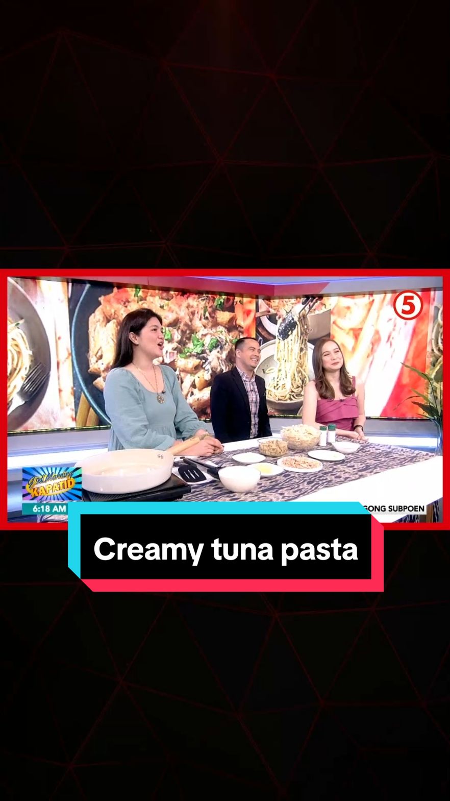 Hindi tinipid at hindi rin tinamad. Ibinahagi ni Mommy #DimplesRomana ang kanyang murang recipe para sa creamy tuna pasta. #GudMorningKapatid #News5 #GuMKLutoNa 